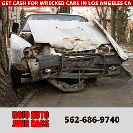 wrecked car-car-sell-cash for cars-Los Angeles-California