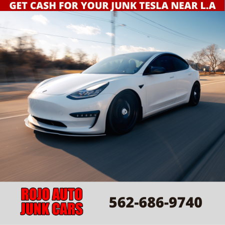 Get cash for your junk Tesla near Los Angeles, CA.