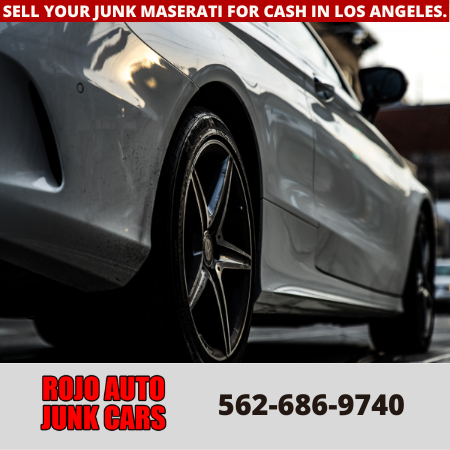 Maserati-car-cash for cars-junk car buyer-Los Angeles-California-sell