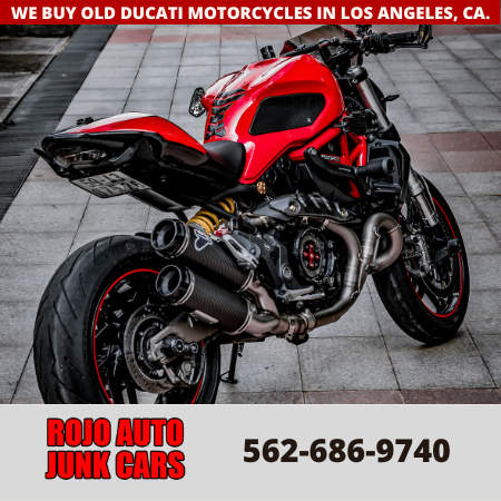 Ducati-Los Angeles-sell-motorcycle-bike-cash for cars-junk car buyer