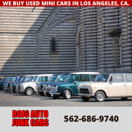 Mini-old car-used car-junk car buyer-junkyard-car-sell-cash for cars-Los Angeles-California