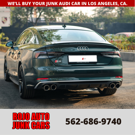 junk car-Audi-California-sell-cash for cars-junkyard-junk car buyer